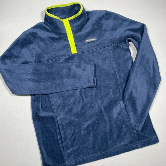 Bundle of 2 XL boys Columbia fleece quarter zips - Picture 2 of 6